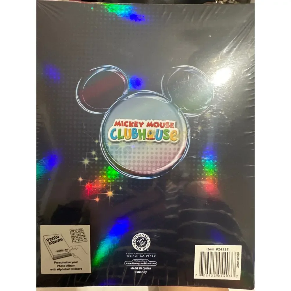 Sweet Memories, Disney, Mickey Mouse Club photo Album holds 200 4x6 photos. NWT